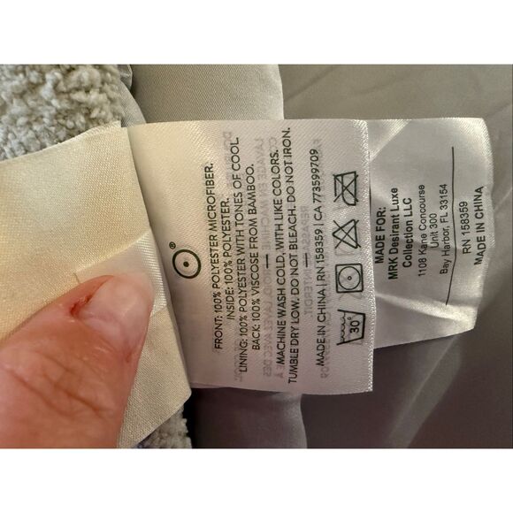 NWT Sunday Citizen Snug Comforter - Bamboo - King/Cali King w/ Bonus Bamboo Euro - Picture 6 of 12